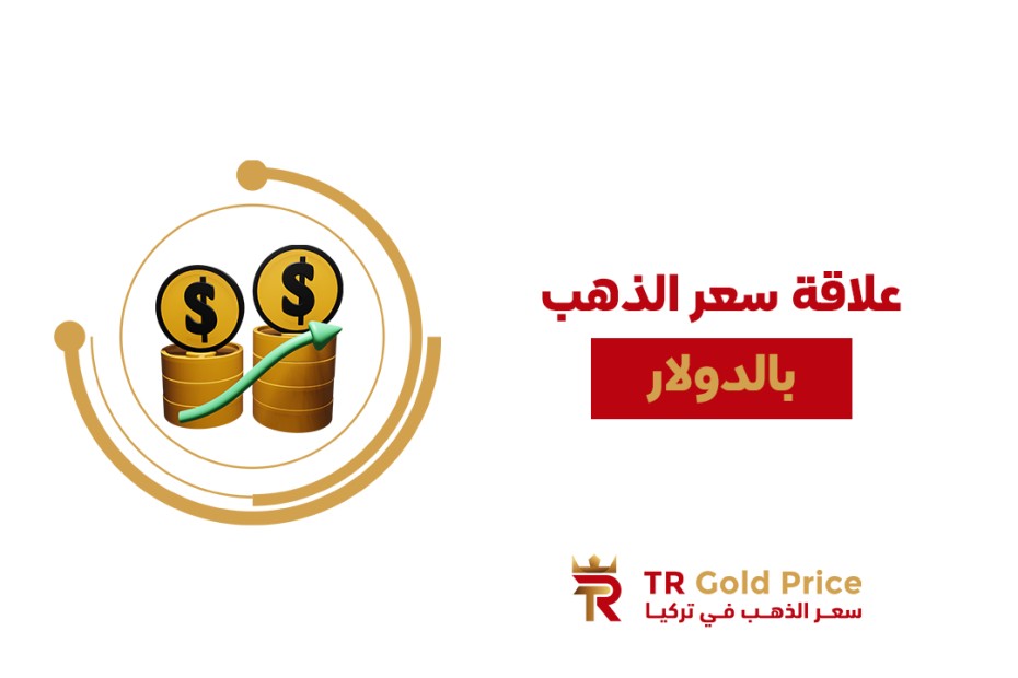 علاقة سعر الذهب بالدولار